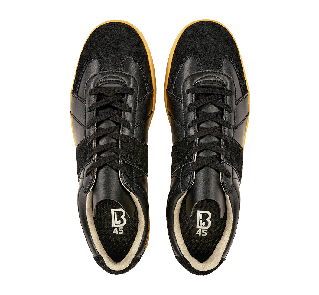 Chaussures de sport Brandit BW cuir de bovin bout en velours semelle antidérapante
