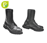 Bottes Brandit Vegantom 14 œillets tige polyuréthane doublure coton coque d'acier