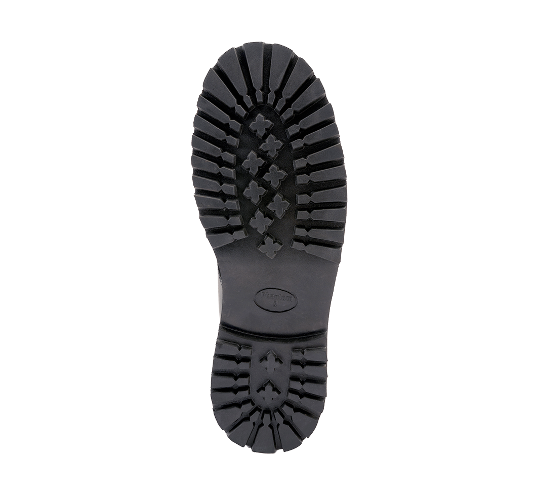 Bottes Brandit Plateau Phantom 20 œillets cuir semelle plateforme cousue coque d'acier