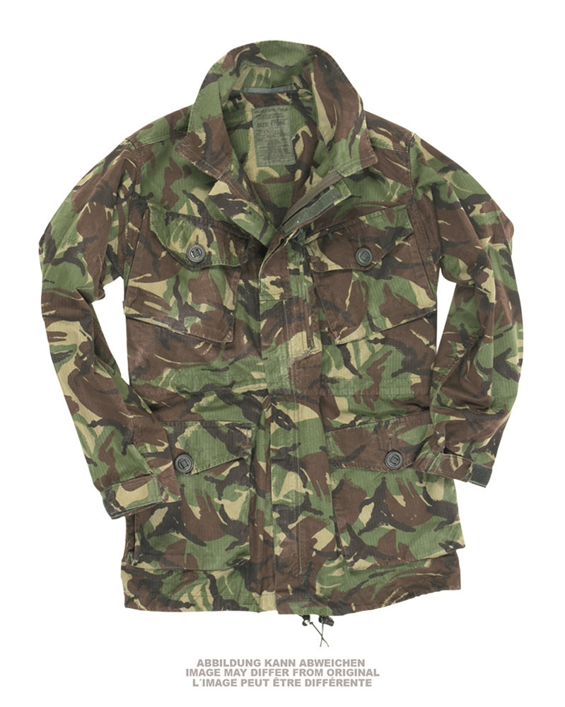 Veste de combat britannique, modèle de dotation en surplus d'occasion