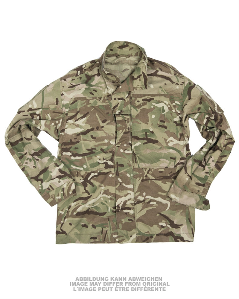 Veste de combat britannique à dominante coton, surplus militaire d'occasion