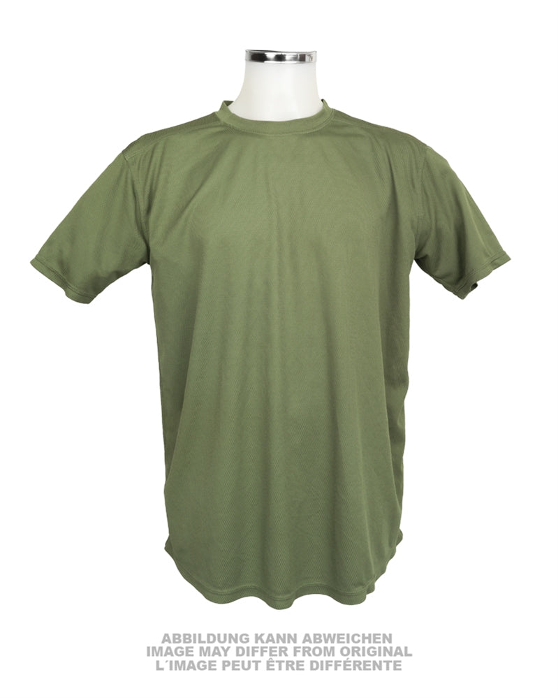 T-shirt technique Coolmax de l'armée britannique, plusieurs coloris, occasion