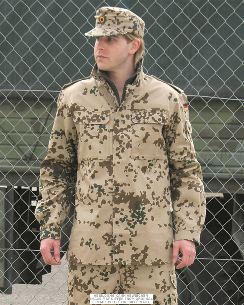 Veste de combat Bundeswehr en coton-polyester, surplus de dotation d'occasion
