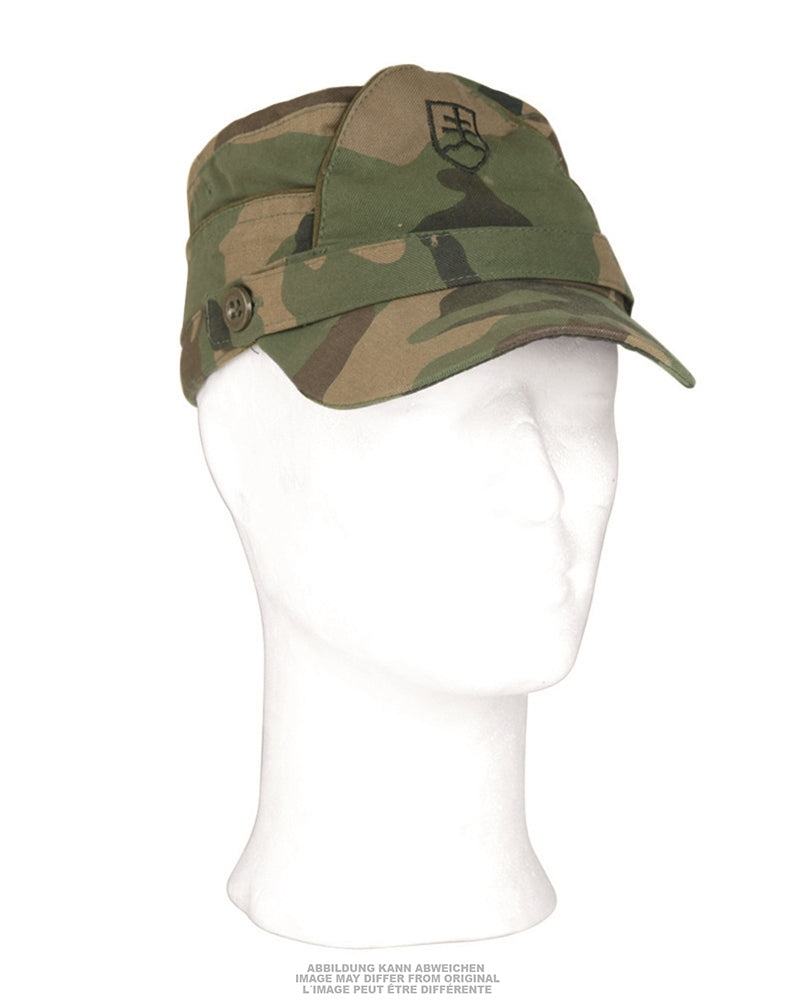Casquette de campagne modèle M97 tchéco-slovaque, surplus d'occasion