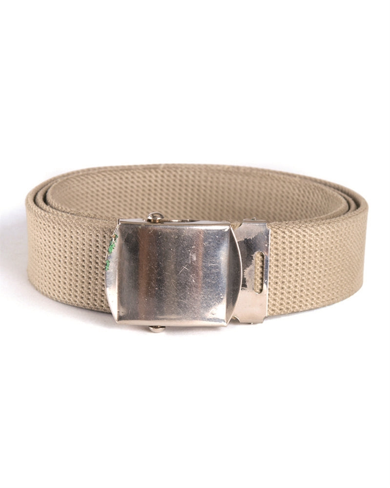 Ceinture de pantalon de l'armée américaine, coloris assortis, occasion