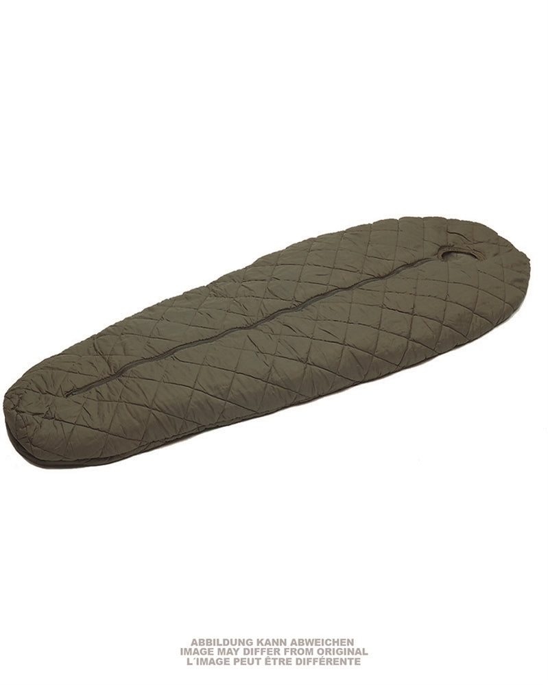 Sac de couchage sarcophage de la Bundeswehr, surplus militaire d'occasion