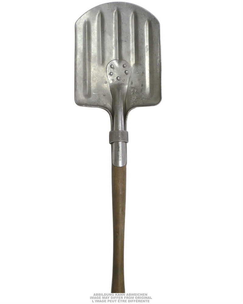 Pelle à neige de l'armée suisse en aluminium démontable, occasion