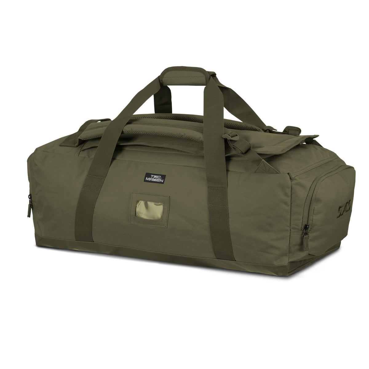 Sac de transport Tac Maven SAS 70 L en polyester 600D avec poche documents dissimulée