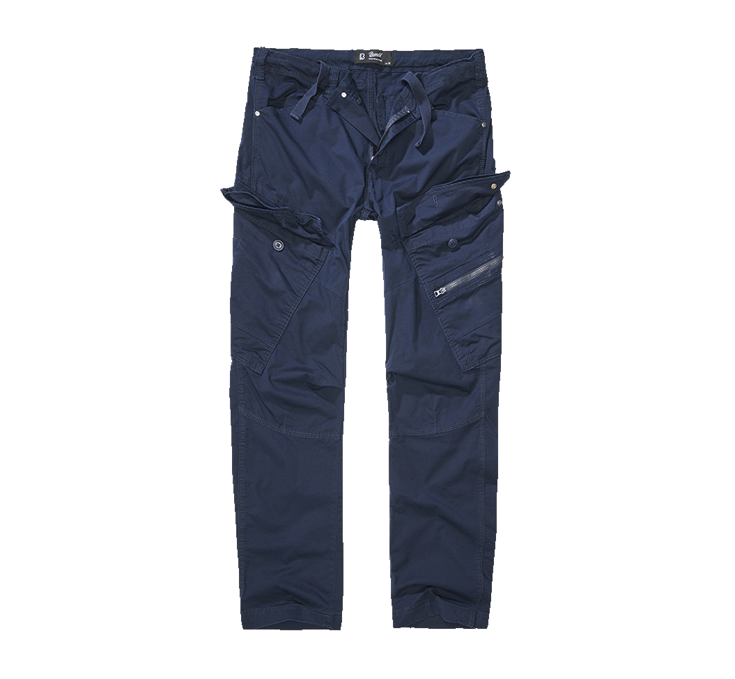 Pantalon Brandit Adven Slim Fit coton extensible assise renforcée six poches et cordon de taille