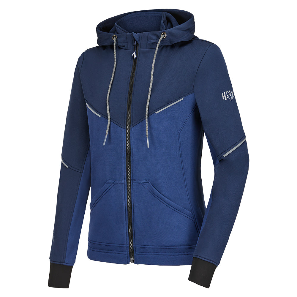 Sweat à capuche Haix Zip Hoodie polyester extensible bords-côtes 225 g/m2 630 g
