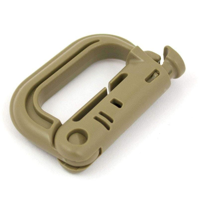 Accessoire MOLLE D-LOCK Bulldog Tactical - Coyote - À l'unité - Welkit.com - 2000000324685 - 5