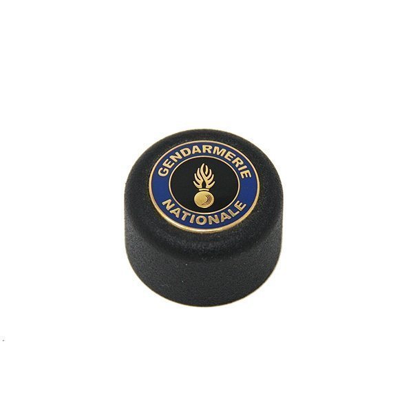 Accessoire bâton Bouchon Prestige ASP au logo Gendarmerie pour matraques Friction Loc
