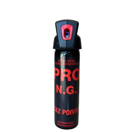 Aérosol de défense CBM gaz lacrymogène au poivre OC + Poignée N.G 100 ml