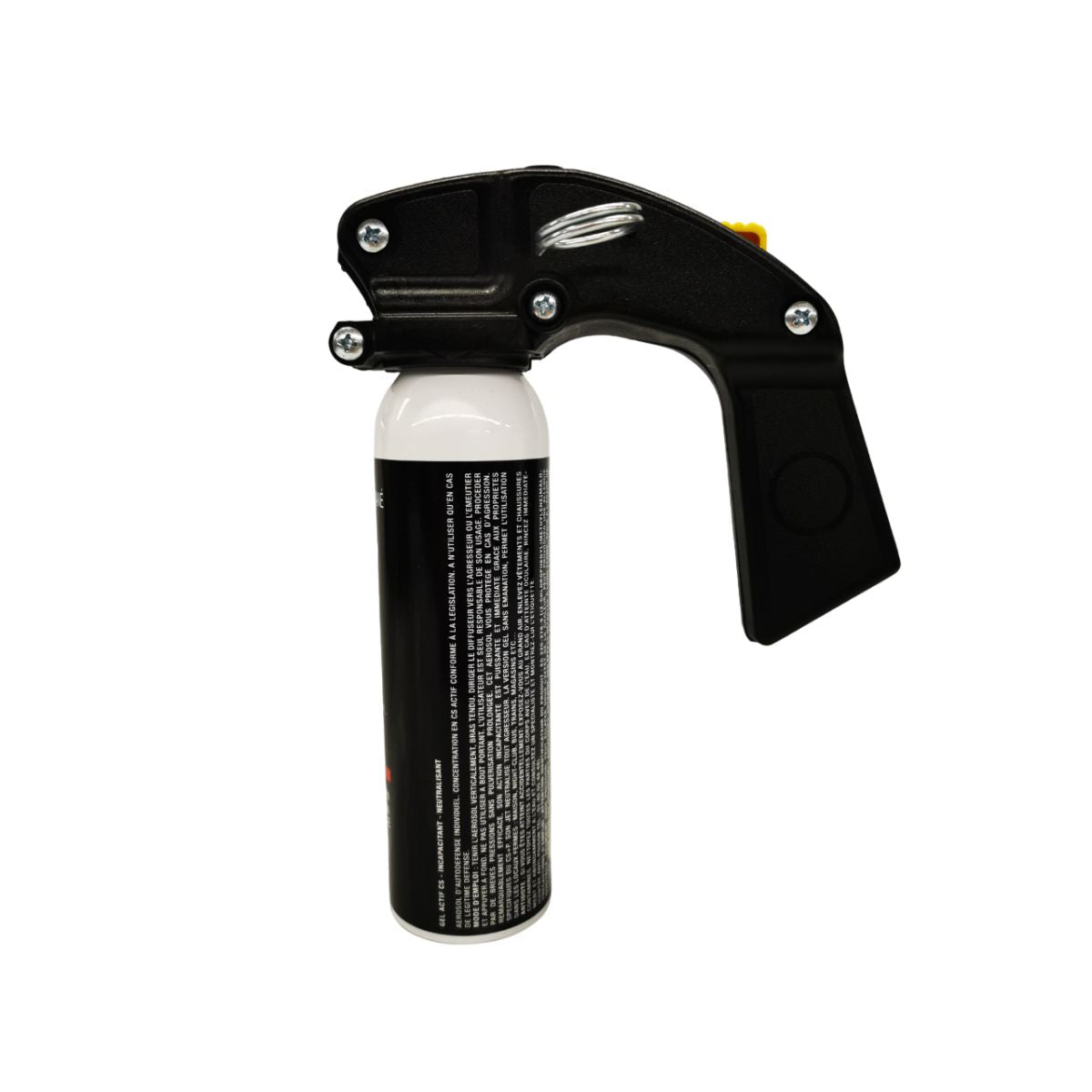 Aérosol de défense CBM gel lacrymogène CS + Poignée Standard 100 ml