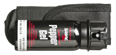Aérosol lacrymogène en gel Sabre Red MK-3 Crossfire 45 ml 1,33 % MC avec étui