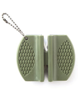 Aiguiseur bloc Mil-Tec deux passages carbure et céramique 5,7 x 7,5 cm 35 g