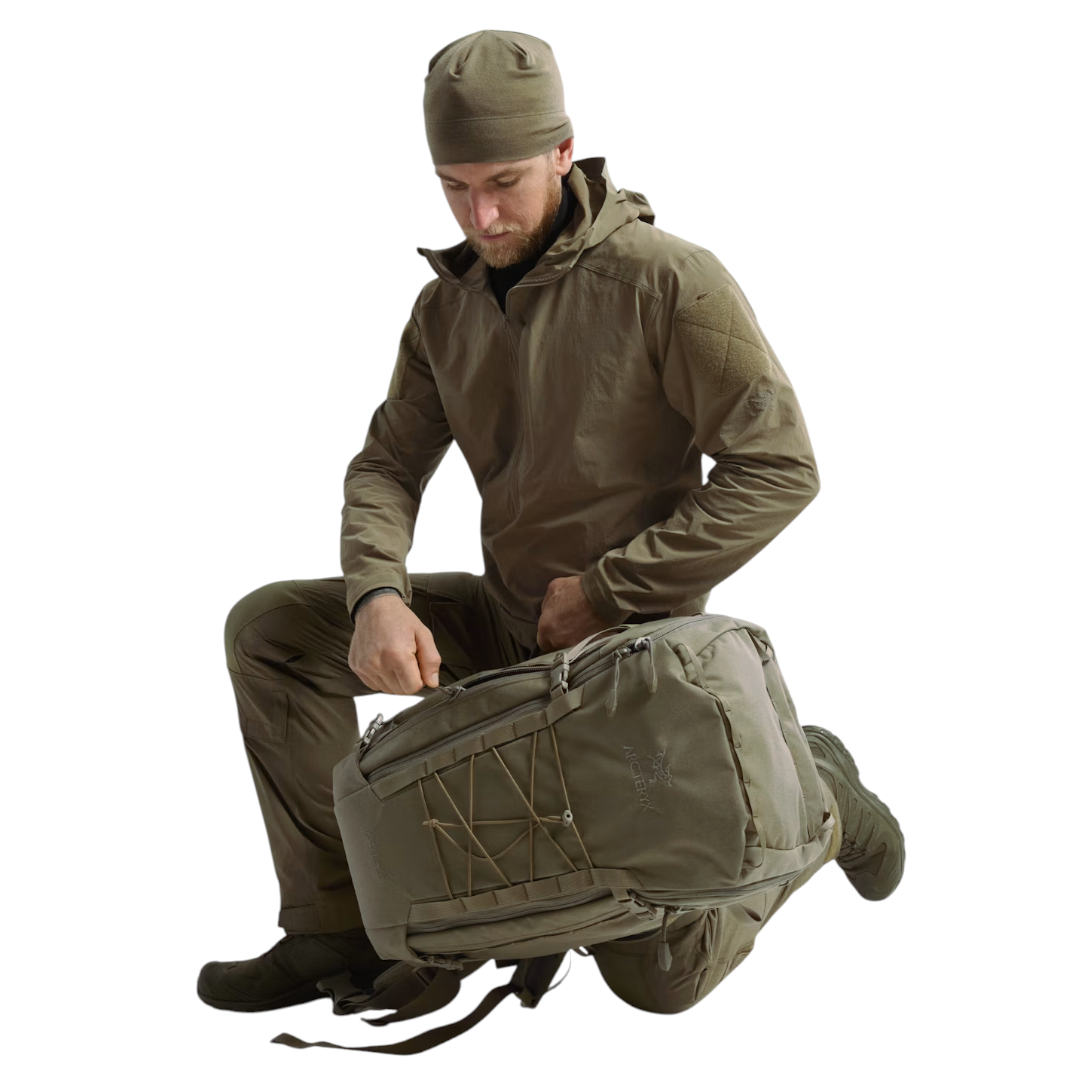 Anorak softshell Arc'teryx Leaf Gamma SL tissu Fortius DW 1.0 extensible 260 grammes