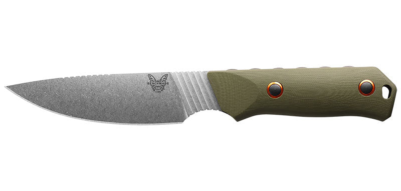 Couteau à lame fixe Benchmade Raghorn 15600 acier CPM S30V lame 100 mm