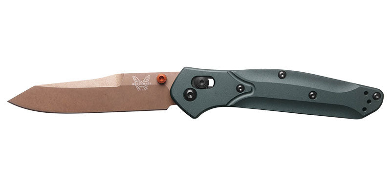 Couteau pliant Benchmade Osborne S90V 940 acier S90V lame 86 mm fil lisse