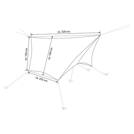 Bâche Amazonas Wing Tarp