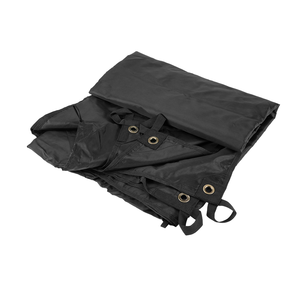 Bâche Brandit Premium 2 x 3 m polyester enduit œillets métal renforcés avec sacs