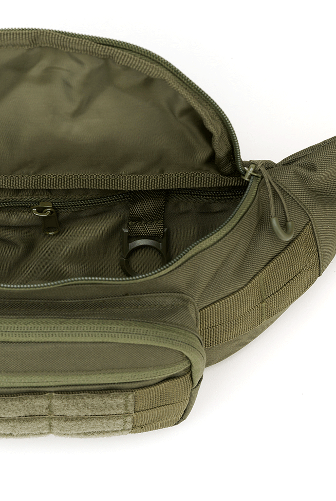 Banane Brandit MOLLE ceinture jusqu'à 170 cm poche dorsale et crochets porte-clés