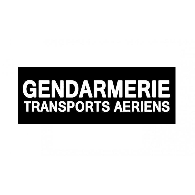 Bandeau d'identification Gendarmerie Patrol Equipement rétroréfléchissant auto-agrippant