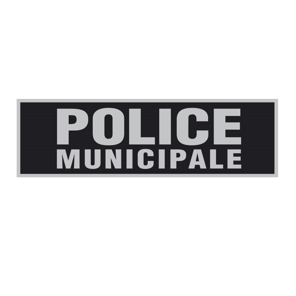 Bandeau d'identification Gendarmerie Patrol Equipement rétroréfléchissant auto-agrippant