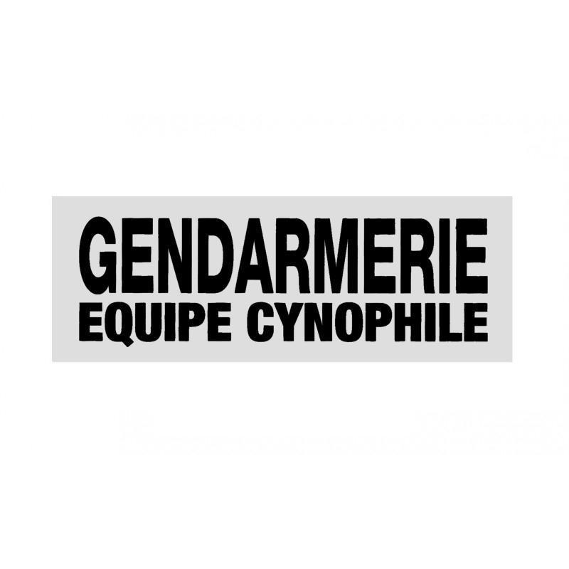 Bandeau d'identification Gendarmerie Patrol Equipement rétroréfléchissant auto-agrippant