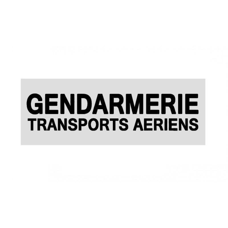 Bandeau d'identification Gendarmerie Patrol Equipement rétroréfléchissant auto-agrippant