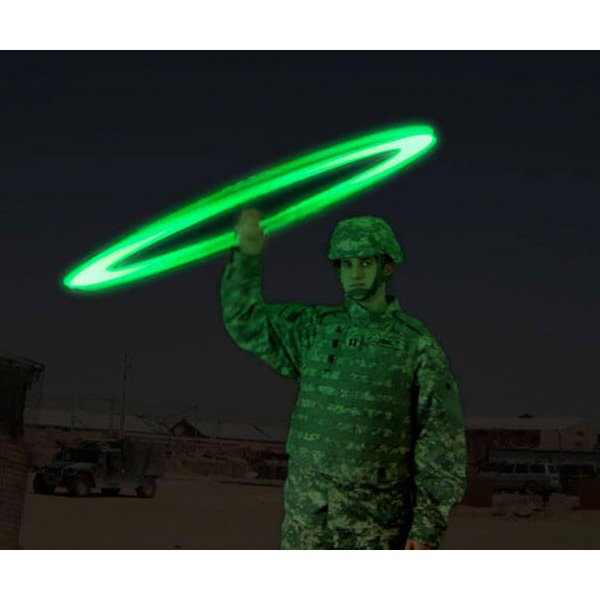 Bâton lumineux Cyalume SOS Signal Light 8 heures avec dragonne de rotation 76 cm