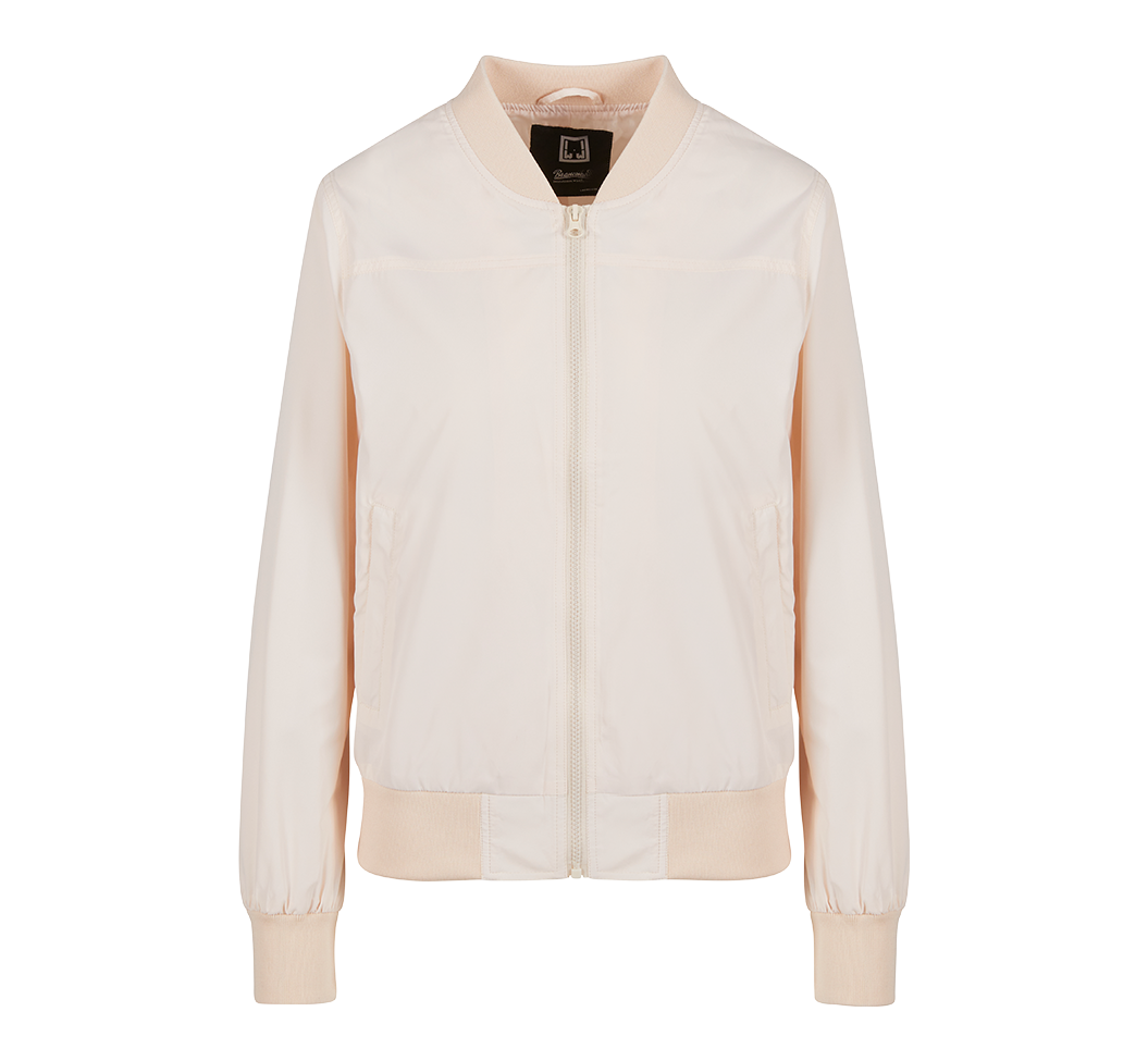Blouson Brandit Jula coupe femme en polyester bords côtes et fermeture à glissière