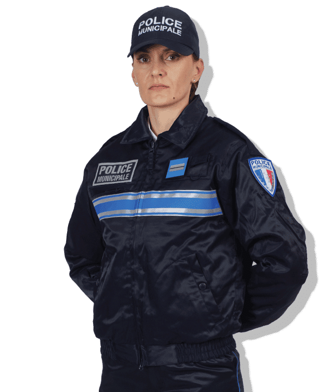 Blouson d'intervention GK Pro Police Municipale en tissu satiné pour le service