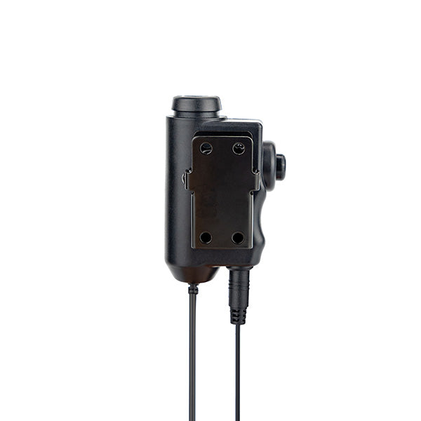 Boîtier PTT Earmor M52 avec bouton déporté M50 et connectique radio 14 broches