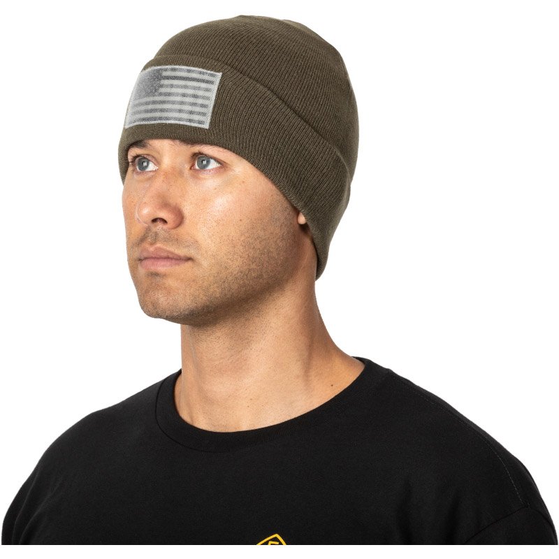Bonnet Cuffed Flag Bearer 5.11 Tactical en acrylique et élasthanne à revers