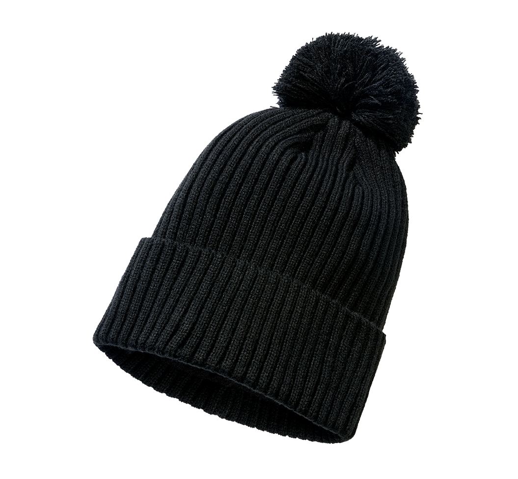 Bonnet à pompon Brandit Bobble Hat en maille polyacrylique avec doublure polaire