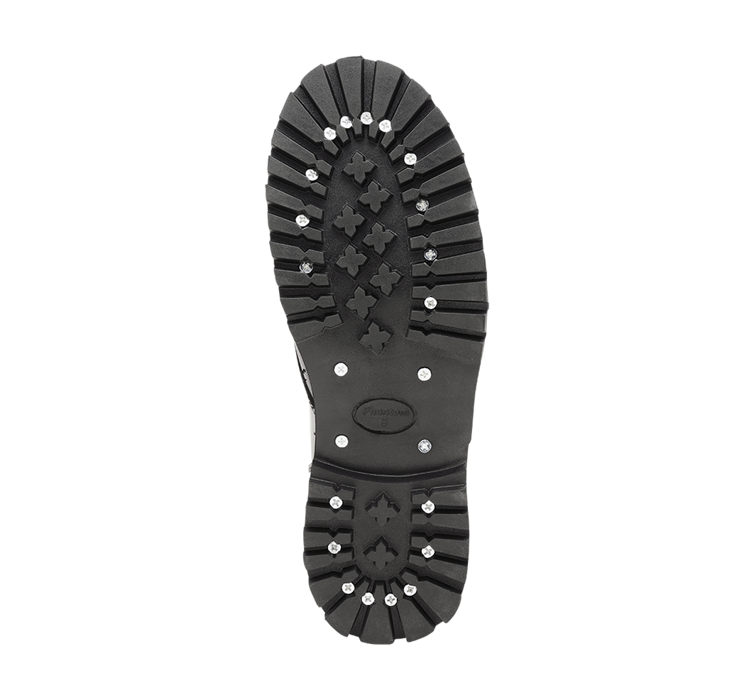 Bottes Brandit Phantom 10 œillets cuir tige mi-haute coque d'acier semelle vissée