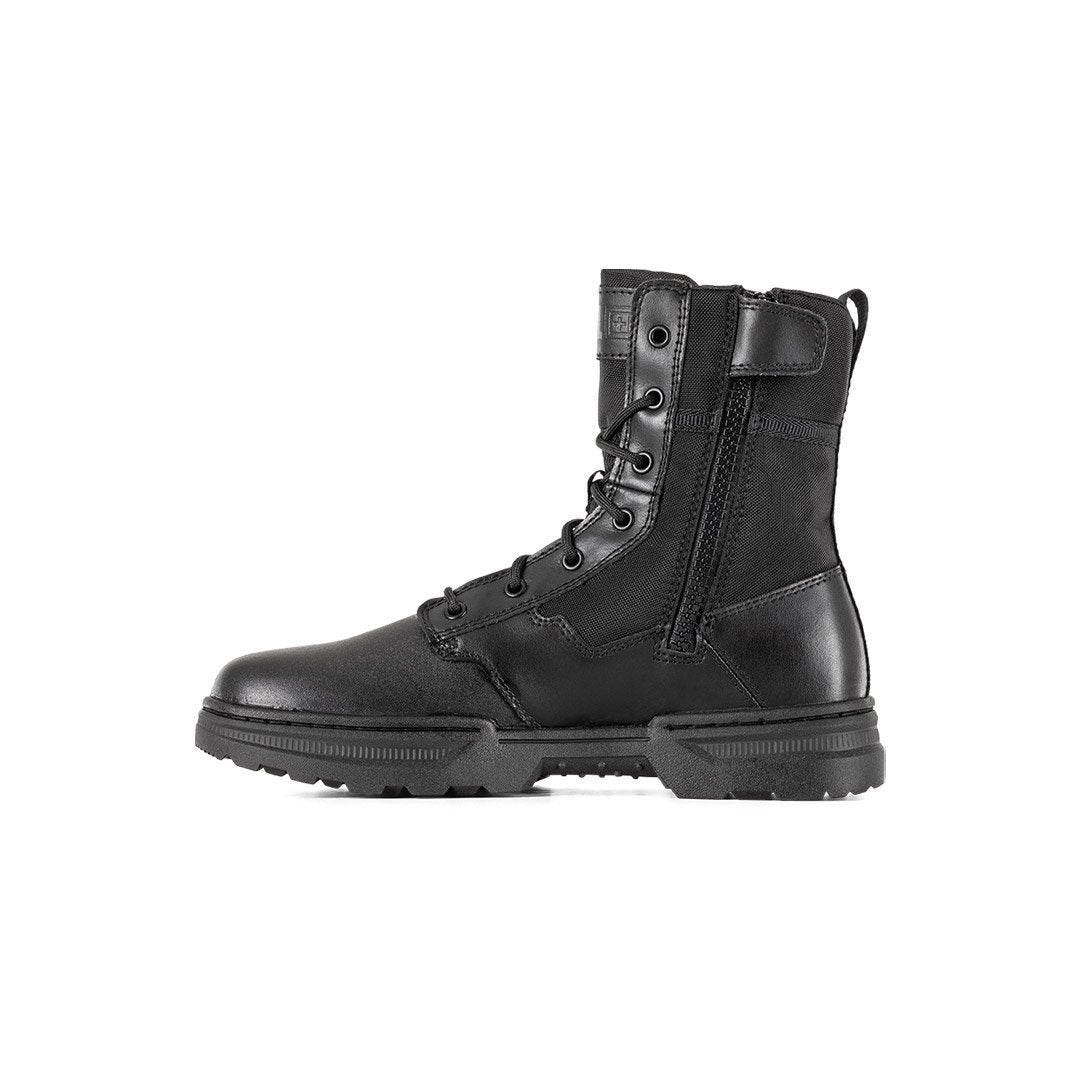 Bottes Speed 4.0 8 pouces 5.11 Tactical fermeture à glissière latérale YKK cuir nylon