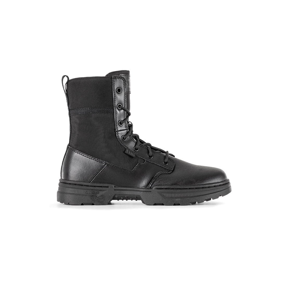 Bottes Speed 4.0 8 pouces 5.11 Tactical fermeture à glissière latérale YKK cuir nylon