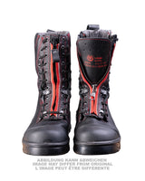 Bottes à lacets de sapeur-pompier Völkl de la Bundeswehr, dotation de caserne d'occasion, lot de 5