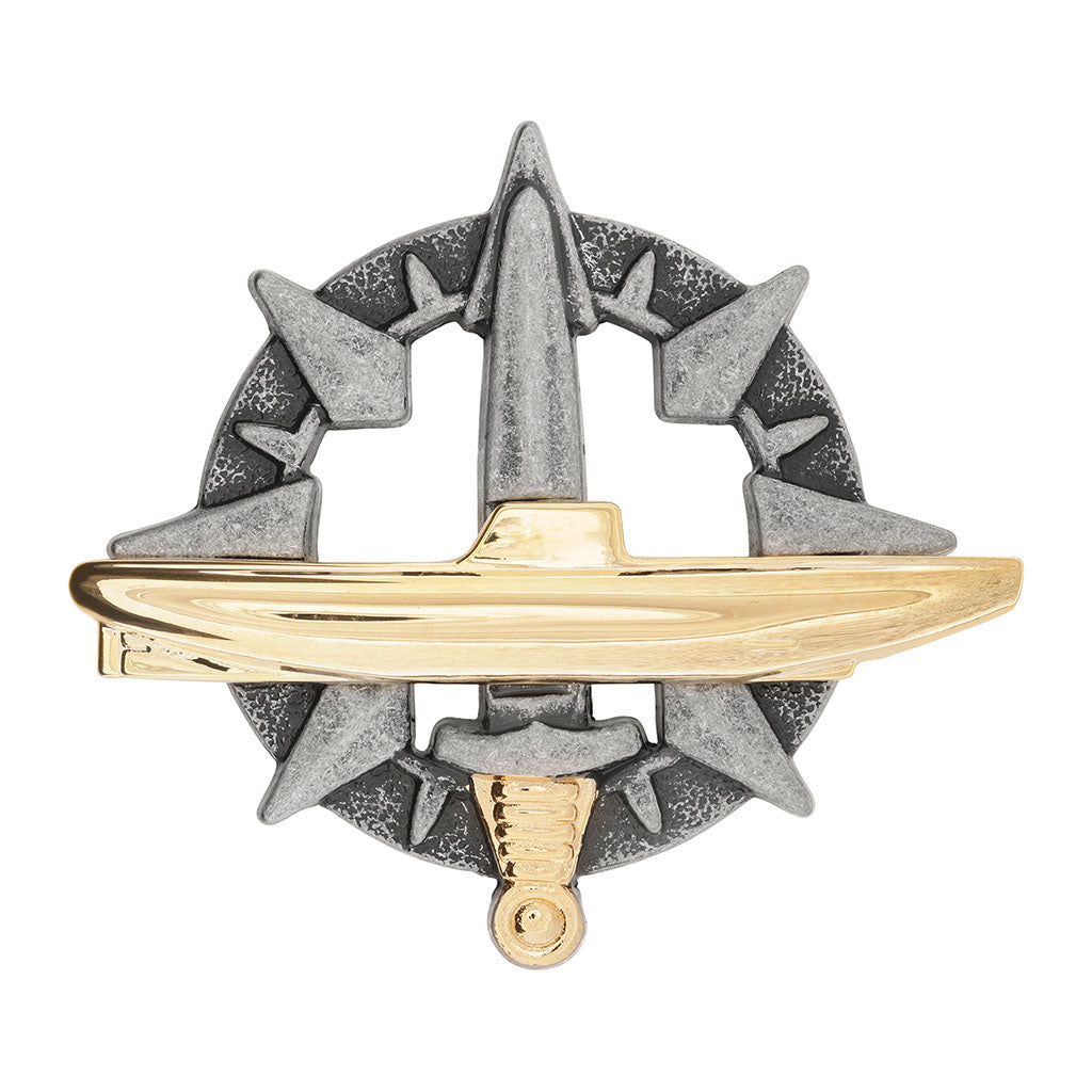 Brevet supérieur de sous-marinier Boussemart insigne de qualification en métal