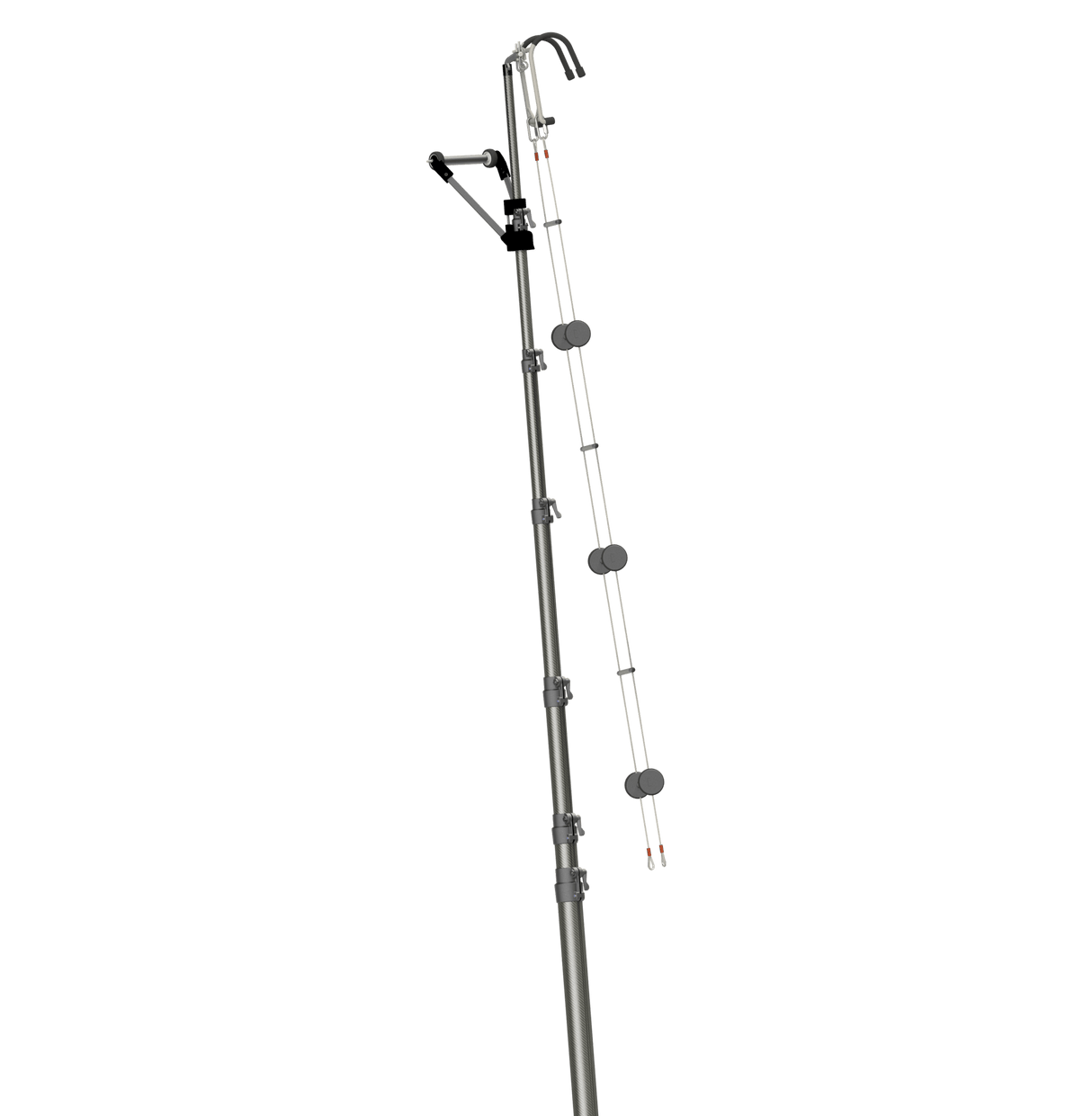 Galet magnétique Olympia Triumph pour perche carbone roues silencieuses 750 g