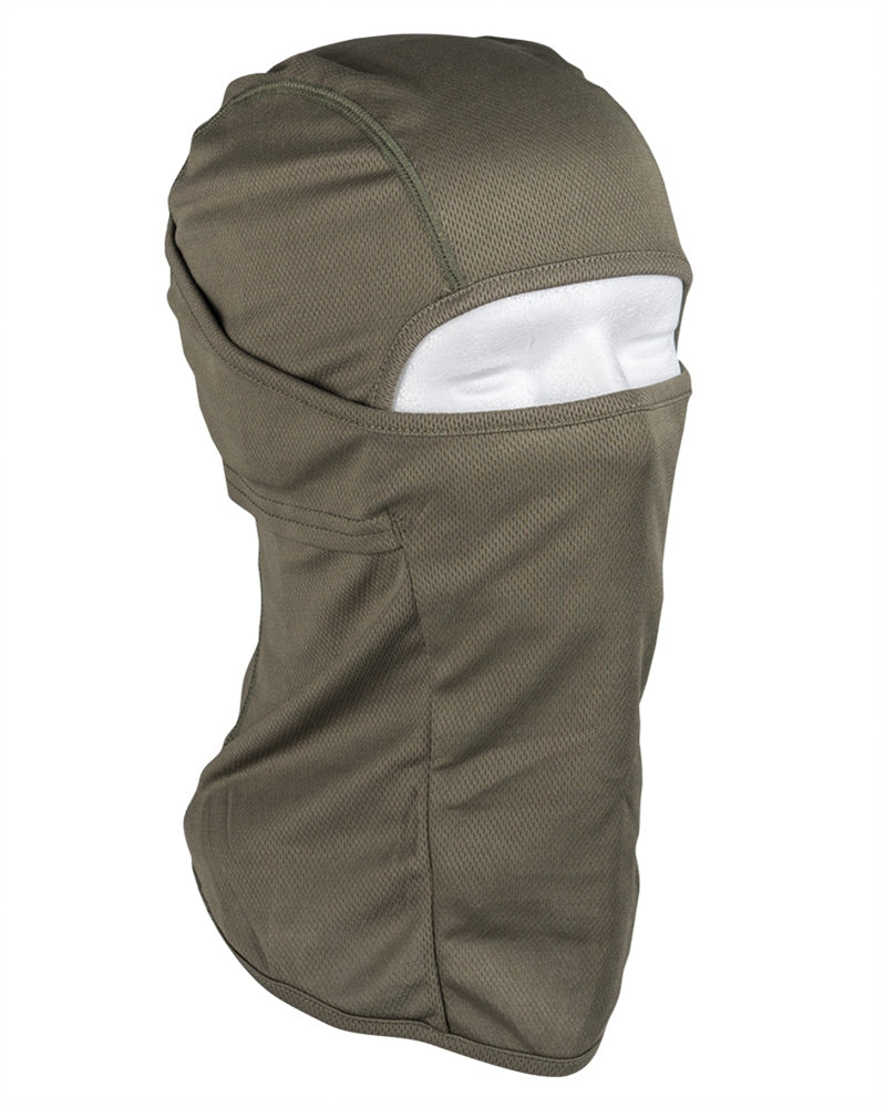 Cagoule tactique ouverte Mil-Tec en polyester respirant compatible sous casque
