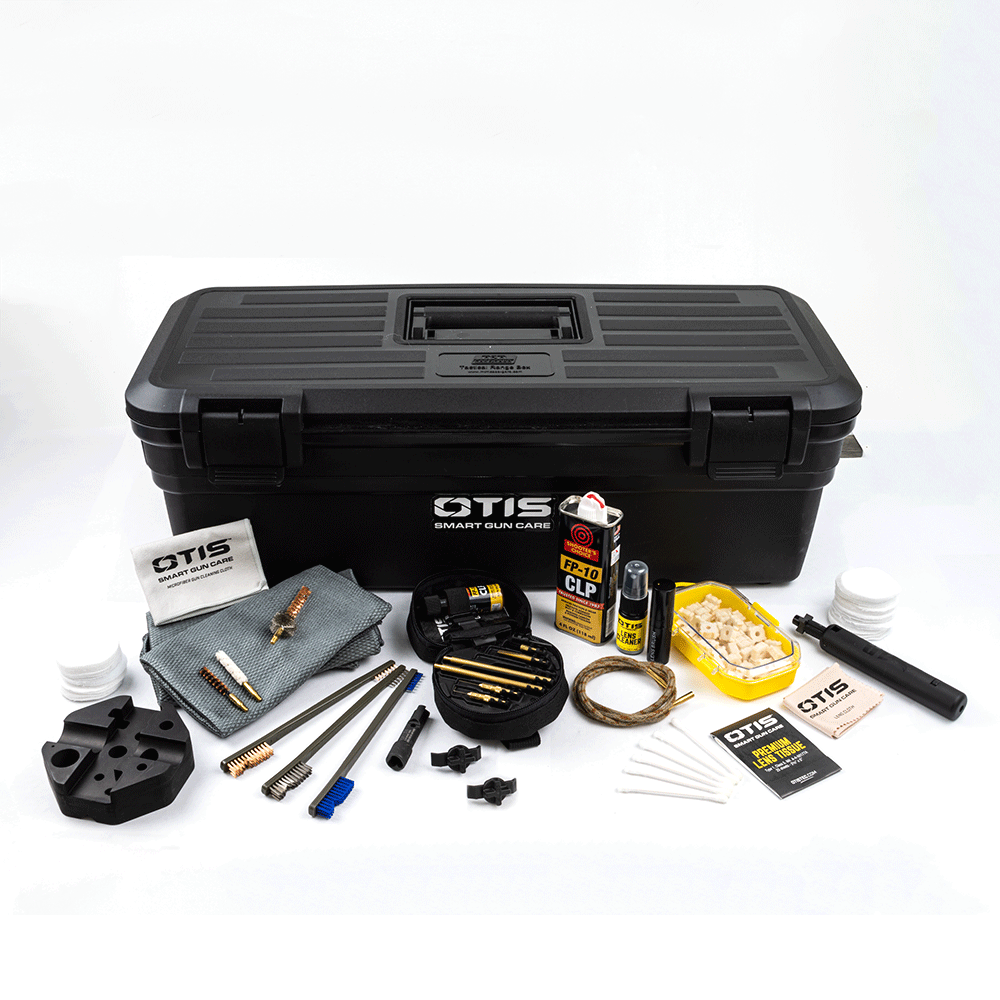 Caisse avec kits de nettoyage Otis AR Elite pour stand de tir