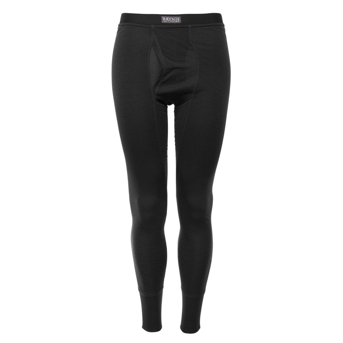 Caleçon long Brynje Arctic Double avec braguette, résille et mérinos 220 g/m²