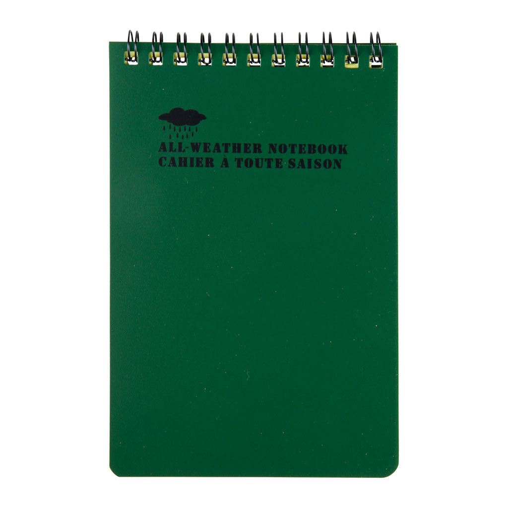 Carnet étanche Ares grand modèle pour la prise de notes sous la pluie au crayon