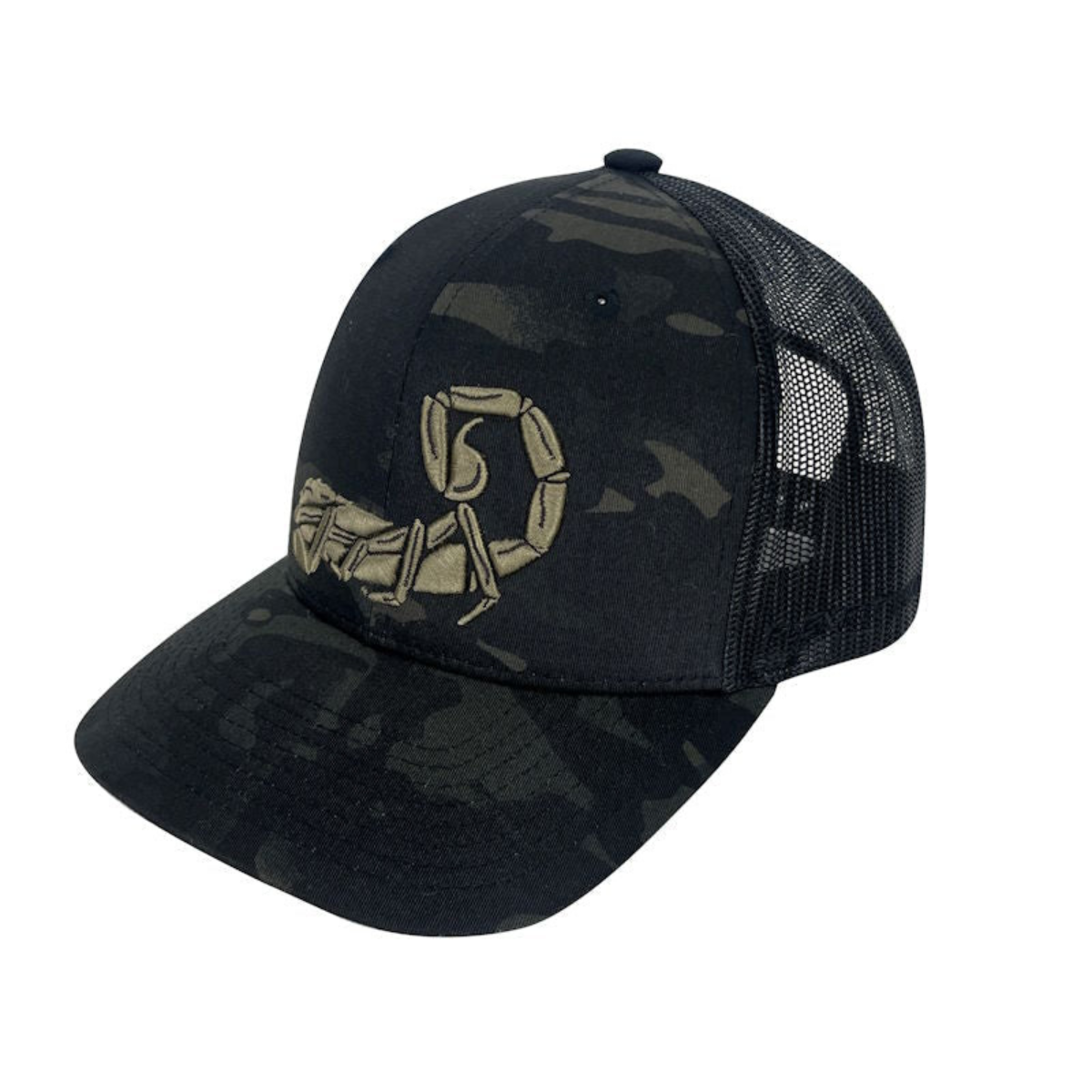 Casquette Agilite Trucker Scorpion taille unique à fermeture arrière à pressions