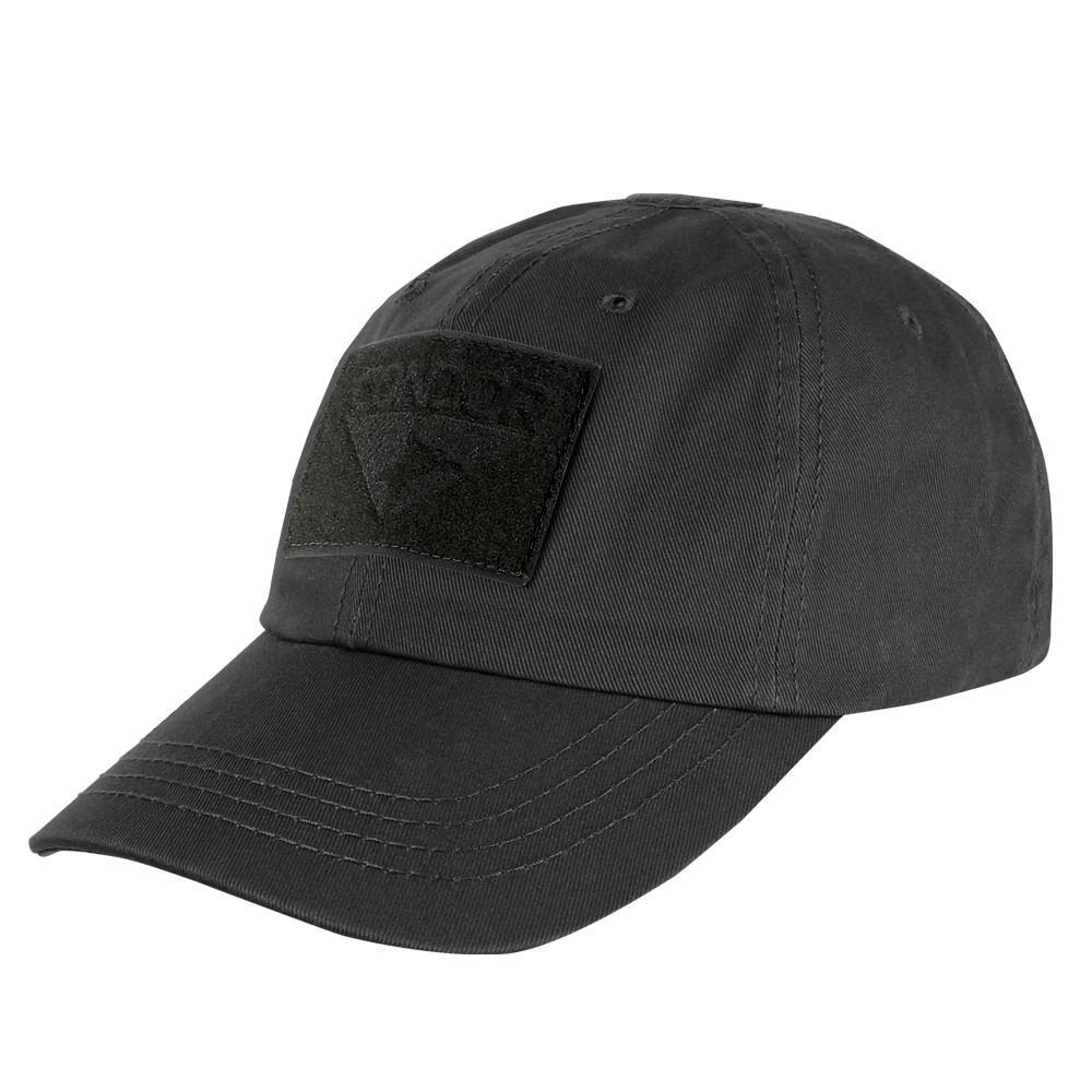 Casquette Condor Tactical en coton champ d'écusson avant et bandeau de nom arrière