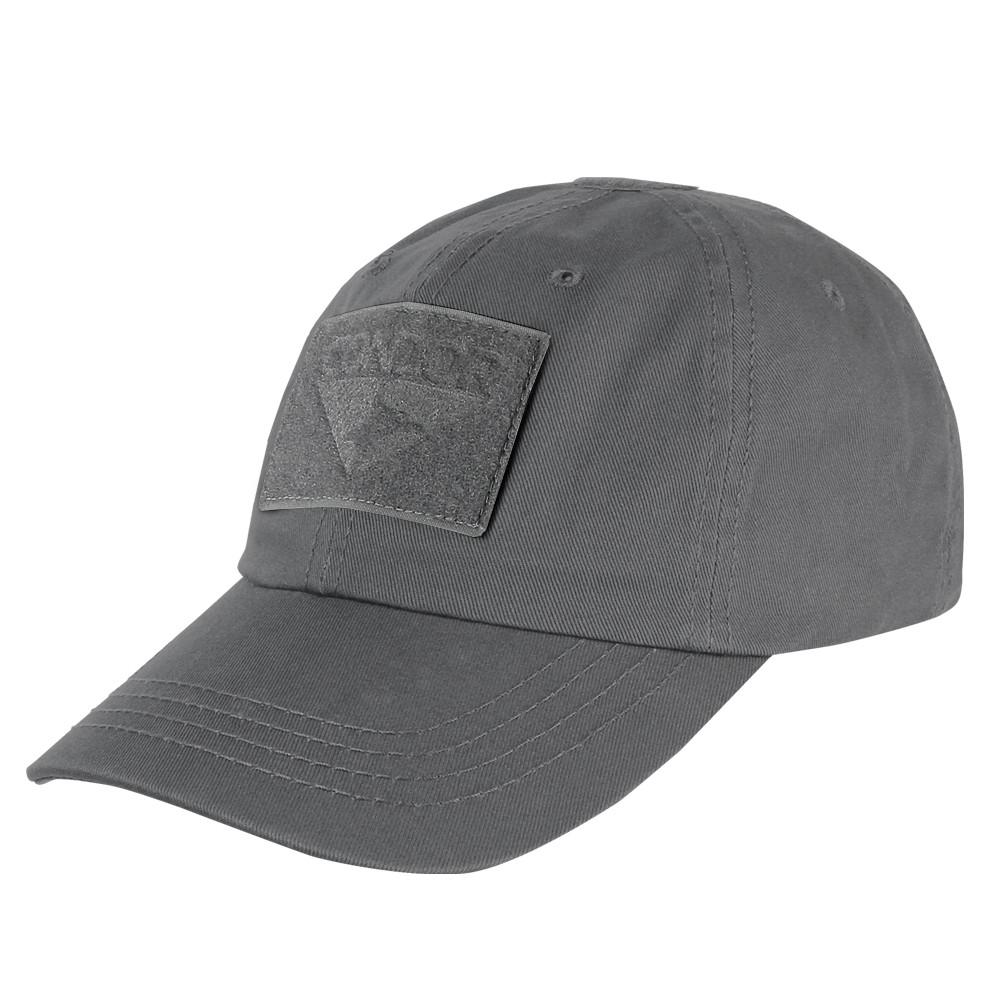 Casquette Condor Tactical en coton champ d'écusson avant et bandeau de nom arrière