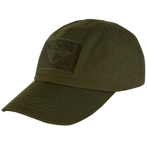 Casquette Condor Tactical en coton champ d'écusson avant et bandeau de nom arrière